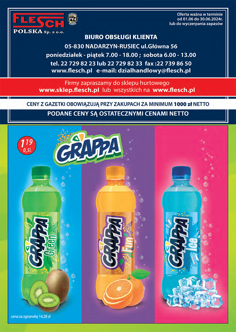 06.2024 napoje promocja