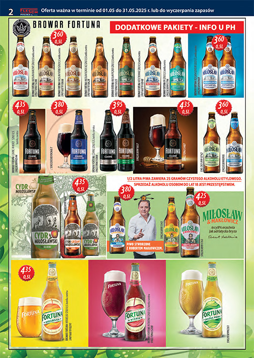 maj 2025 alkohole gazetka promocyjna