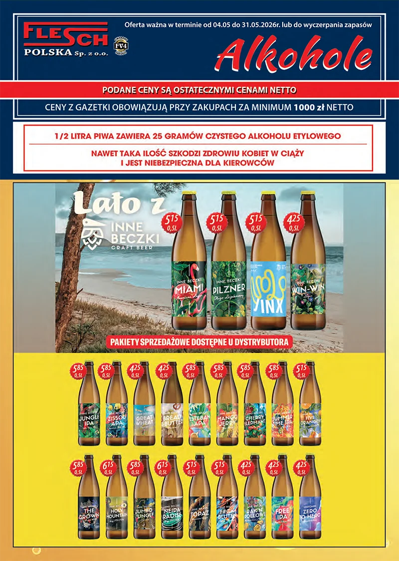 ALKOHOLE MAJ 2026