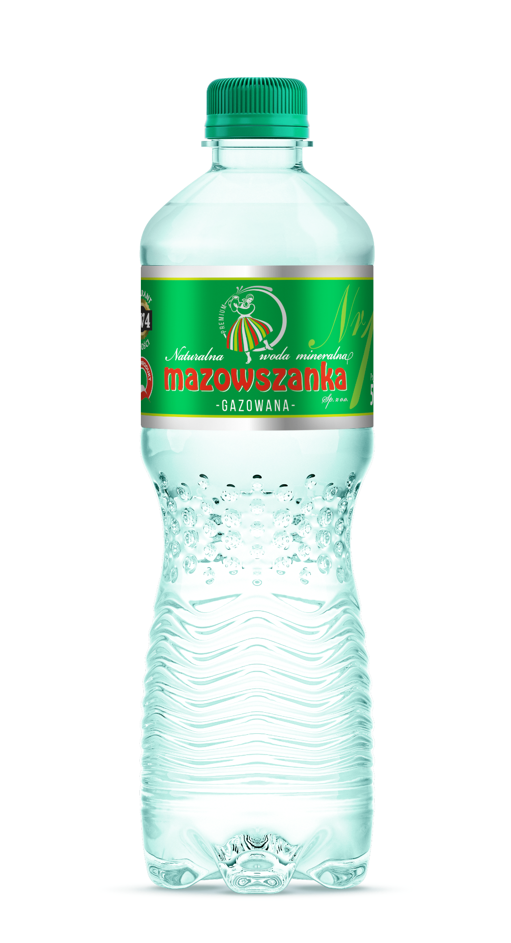 Mazowszanka 0,5L gazowana